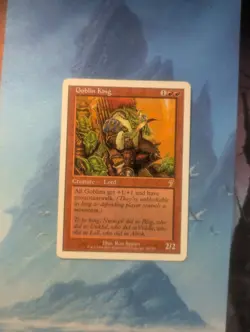 Magic: The Gathering Creature Goblin King Rare Regular - Image 1