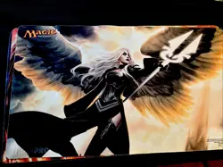 Magic Gathering Lot Of 4 Original Avacyn, Angel Of Hope Playmat by Ultra- - Image 4