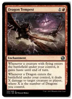 MTG Dragon Tempest - Iconic Masters Moderately Played English - Image 1
