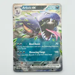 Arbok Ex 24/165 Scarlet & Violet 151 -Near Mint- Pokemon TCG Holo Rare Card - Image 1