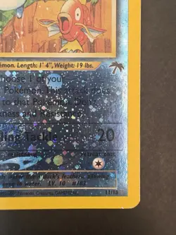 Pokemon Vintage Southern Islands Reverse Holo Marill 11/18 Rare WotC Promo - Image 5