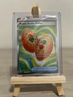 Pokemon Mega Evolution Buddy -Buddy Puffin 167/132 Full Art NM - Image 3