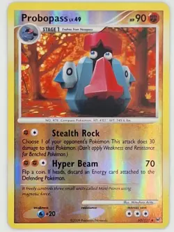 Pokemon Probopass Platinum 60/127 Lightly Played Reverse Holo LP - Image 1