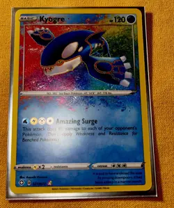 Kyogre 21/72 - Vivid Voltage - Amazing Rare Holo Pokemon TCG /Mint Condition! - Image 1