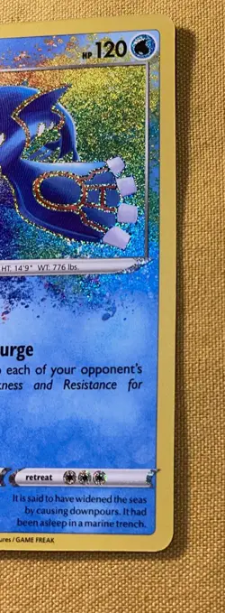 Kyogre 21/72 - Vivid Voltage - Amazing Rare Holo Pokemon TCG /Mint Condition! - Image 5