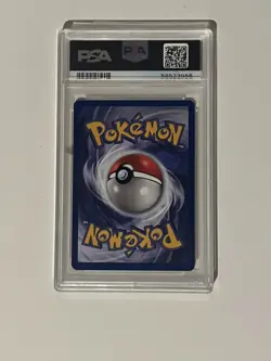 Pokemon 1st Edition Base Set German Rattata (Rattfratz) 61/102 PSA 9 MINT - Image 2