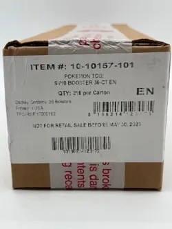 Auction #1 Pokemon TCG Destined Rivals Booster Box Case SEALED - Image 1