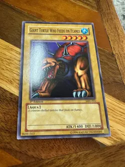 Giant Turtle Who Feeds on Flames MRL-022 1st Edition Common PL + BONUS - Image 1