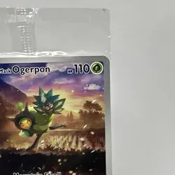 Teal Mask Ogerpon SVP123 Full Art Black Star Promo Pokemon Card SEALED - Image 3