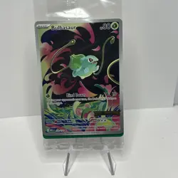 Pokemon Card Bulbasaur 133/132 Mega Evolution Stamped Promo Sealed - Image 1