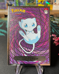 🔥#151 SHINING MEW Non-TCG 2024 SHINY POKEMON Card Kanto Peru Foil NM🔥 - Image 1
