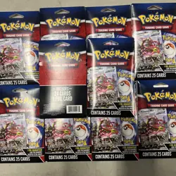 Lot of 10 Pokemon TCG Mystery Pack with 1 Foil Card Guaranteed 2024 Sealed - Image 4