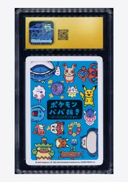 Pokemon CGC 10 PRISTINE AUTO 10 Spare Card Banana Jerky 2023 Old Maid Japanese - Image 2