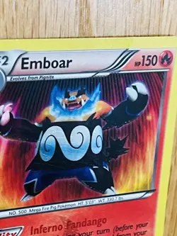 Emboar 100/99 Next Destinies Holo Pokemon 2012 Card TCG - Image 4