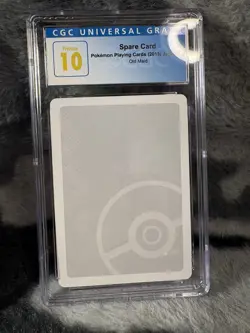 CGC 10 Spare Card Pokemon playing cards 2019 Old Maid - Image 1