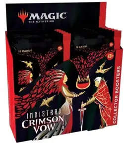 MTG Magic English INNISTRAD: CRIMSON VOW Collector Booster Box 12 Packs 180Cards - Image 1
