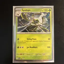 Spidops SVP09 * SCARLET & VIOLET ENGLISH * COSMOS HOLO POKEMON CARD TCG - Image 1