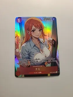 Nami Pirate One Piece Swimsuit Sexy ACG Goddess Story Waifu Card Girl Holo Anime - Image 1