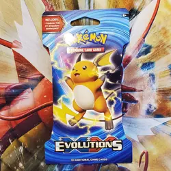 XY Evolutions Sleeved Booster Pack - Pokemon Cards - New & Sealed - Lot #358 - Image 1