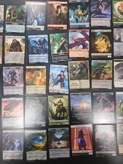 Lot Of 50 Magic The Gathering Tokens - Image 3