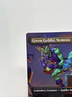 Green Goblin, Nemesis (Borderless) #23 (Foil) (NM) Spider-Man SPE Magic MTG - Image 2