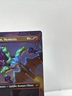 Green Goblin, Nemesis (Borderless) #23 (Foil) (NM) Spider-Man SPE Magic MTG - Image 3