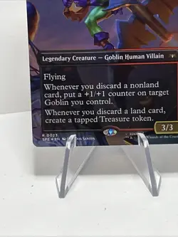 Green Goblin, Nemesis (Borderless) #23 (Foil) (NM) Spider-Man SPE Magic MTG - Image 5