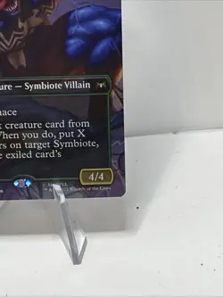 MTG Venom, Deadly Devourer 22 Rare Foil Borderless Marvel Spider-Man Eternal - Image 4