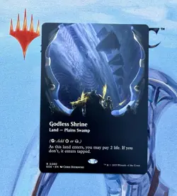 Godless Shrine (Borderless) Edge of Eternities Regular - Image 1
