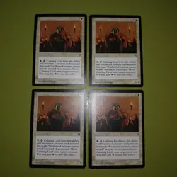 Calming Licid x4 - Stronghold - Magic the Gathering MTG 4x Playset - Image 1