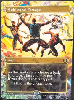 MTG Marvel’s Spider-Man Multiversal Passage Borderless (Rare) - Image 1