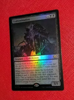 MTG *FOIL* Moden horizons 3 Rare CRABOMINATION NM - Image 1