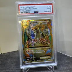 Pokemon Evolutions XY M Charizard EX Full Art Rare 101/108 PSA 9 - Image 1
