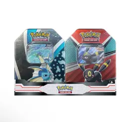 Pokemon Trading Card Game: Vaporeon Umbreon Tin Bundle - Image 1