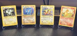 9 Vintage Pokemon Cards Bulk Lot Including Holos - Pokemon TCG - Jungle, Base + - Image 1