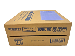 Auction #3 Pokemon TCG: Scarlet & Violet 151 Japanese Booster 12-Box Case Sealed - Image 3