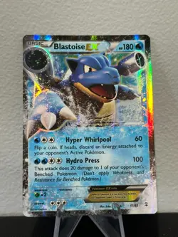 Pokemon TCG | XY Generations | Blastoise EX | 17/83 | NM - Image 1