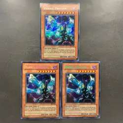 NM 3 card Barrel Dragon VB5-003 Secret Rare YuGiOh 1030 - Image 1
