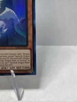 Yugioh! Spectral, Dragon Ruler of Flickers ALIN-EN018 Alliance Insight - Image 4