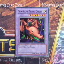 1x Twin-Headed Thunder Dragon - Super Rare - MRD-120 - Unlimited - LP - Image 1