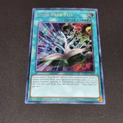 Yu-Gi-Oh! Toon Page-Flip Secret Rare BLCR-EN068 1st Edition Near Mint - Image 1