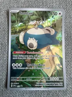 Pokemon TCG - Snorlax SVP 051 Black Star Promo (151 ETB Promo Card) - #8 - Image 1