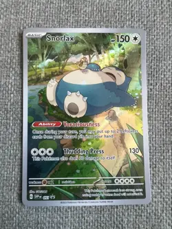 Pokemon TCG - Snorlax SVP 051 Black Star Promo (151 ETB Promo Card) - #7 - Image 1
