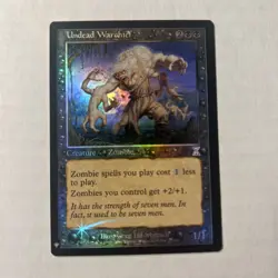 MTG Undead Warchief Foil Time Spiral Timeshifted Card (052) - Image 1