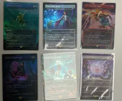 Final Fantasy Grimoire Foil 6 Card Set - Cyclonic Rift - Image 1