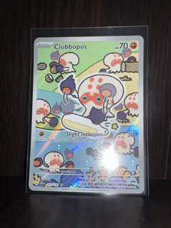Pokemon TCG Clobbopus 207/191 Surging Sparks Illustration Rare Holo Card - Image 1