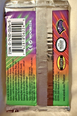 1st Edition Gym Challenge Giovanni Pokemon Card Booster Pack New Sealed 20.73g - Image 2