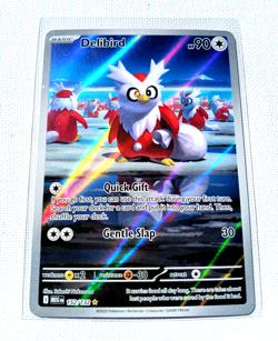 Pokemon Delibird 152/132 Mega Evolution Illustration Rare Card NM - Image 2