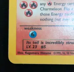 Dark Charmeleon 1st Edition 32/82 Team Rocket Pokemon Card - Image 5