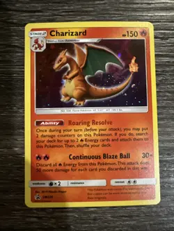Pokemon 2019 Collector Chest Charizard HOLO Promo Card SM226 NM - Image 1